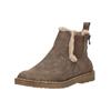 Stiefelette BLOWFISH "Blowfish Stiefelette Lederimitat/Textil", Damen, Gr. 38, grau (taupe), Lederimitat, Textil, casual, Schuhe