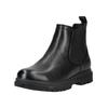 Stiefelette TAMARIS "Tamaris Stiefelette Leder/Textil", Damen, Gr. 42, schwarz, Leder, Textil, casual, Schuhe