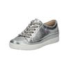 Sneaker CAPRICE "Caprice Sneaker Leder", Damen, Gr. 40,5, silber, Leder, casual, Schuhe