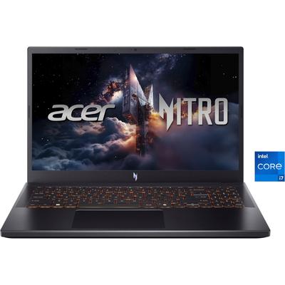 ACER Gaming-Notebook "ANV15-52-73ZM", schwarz (obsidian schwarz), 16 GB RAM 1000 GB SSD, Core i7, Windows 11 Home (64 Bit), Notebooks