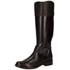Stiefel CAPRICE "Caprice Stiefel Leder", Damen, Gr. 36, schwarz, Leder, casual, Schuhe