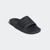 Badesandale ADIDAS ORIGINALS "ADILETTE BADESCHLAPPEN", Gr. 46, carbon, core schwarz, carbon, Textil, sportlich, Schuhe