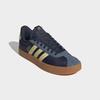 Sneaker ADIDAS SPORTSWEAR "VL COURT 3.0", Gr. 42, legend ink, powder gelb, preloved ink, Textil, Leder, sportlich, Schuhe