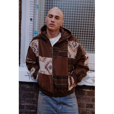 BDG Silvio Multi Patch Jacket XS at Urban Outfitters