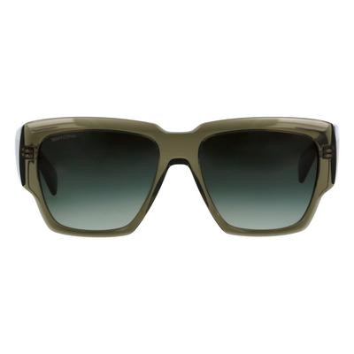 Sonnenbrille MARC O'POLO "Marc O'Polo EYEWEAR Sonnenbrille", Damen, Gr. One Size, oliv transparent, Brillen
