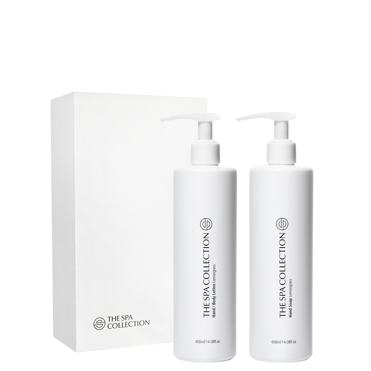 Geschenkbox Handseife & Bodylotion 400 ml - The Spa Collection Lemongrass (Karton mit 10 Stück) Image