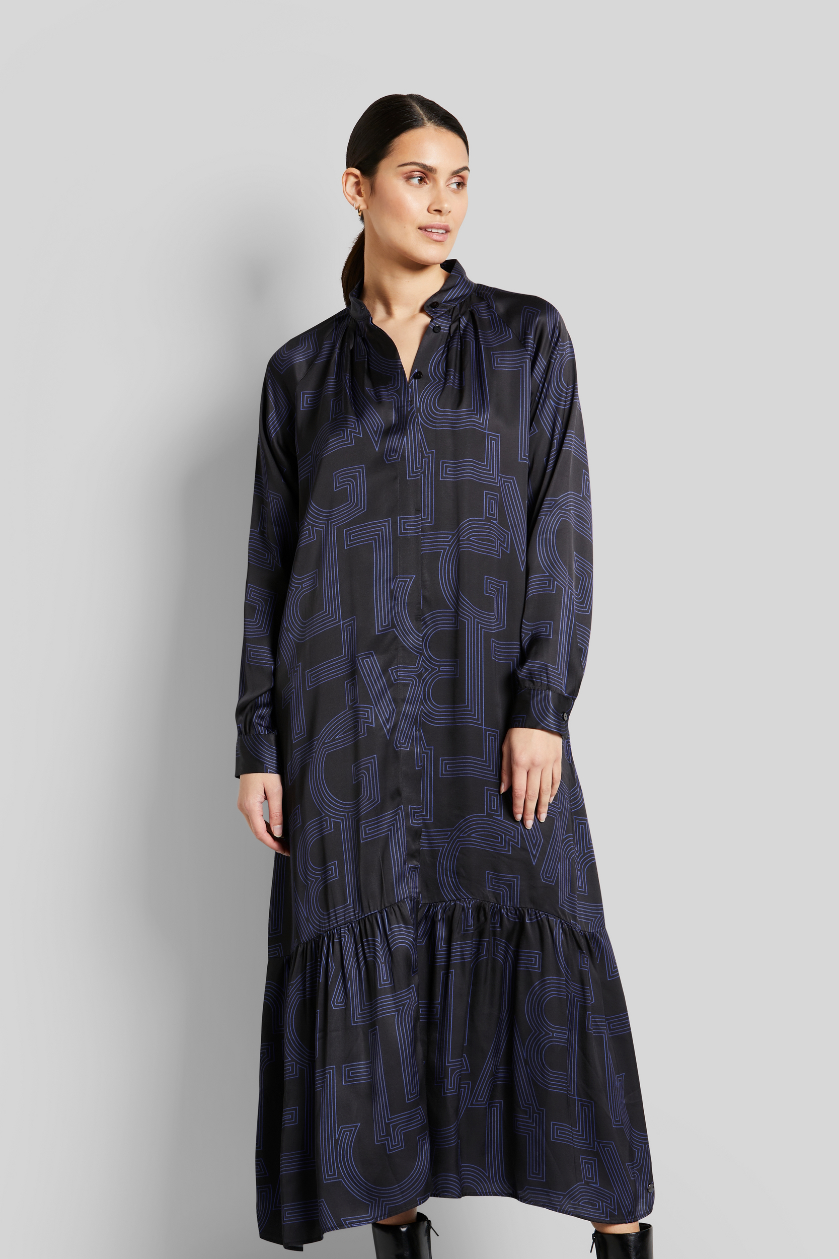 Bugatti Damen Blusenkleid mit grafischen Prints Image