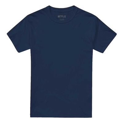 K-Pop Demon Hunters - T-Shirt für Herren/Damen Unisex, Rückseitiger Aufdruck (Marine) Image