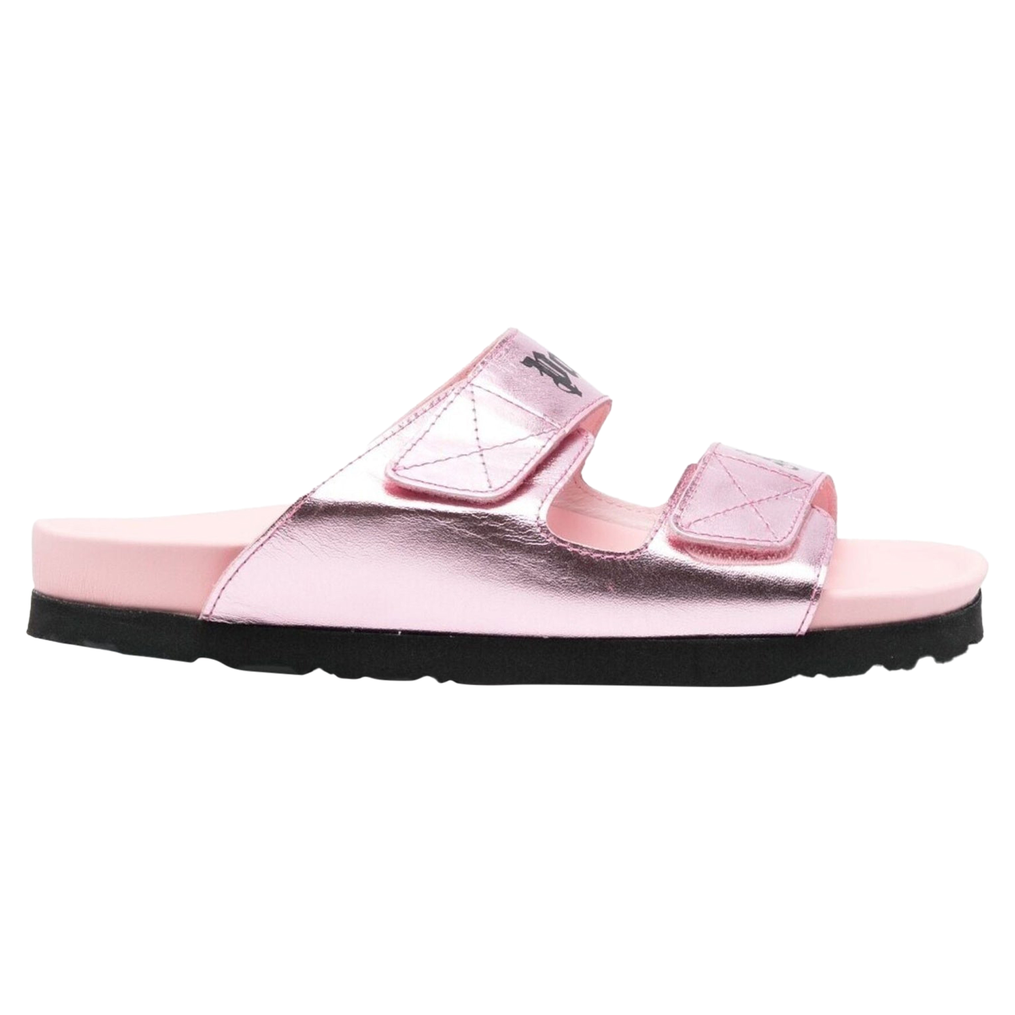 Palm Angels – Ledersandalen mit Logo Image