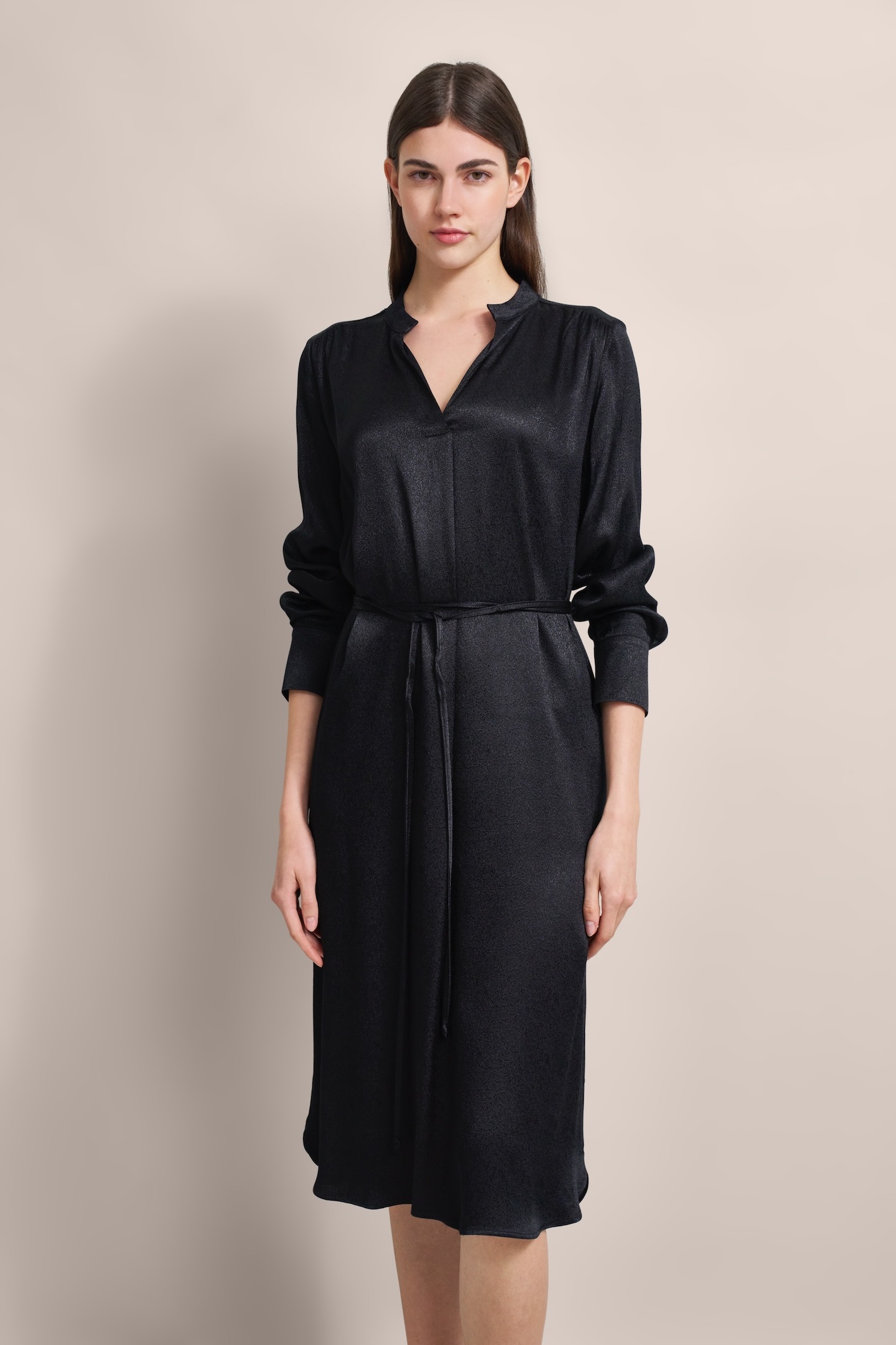 Bugatti Damen Blusenkleid mit Bindegürtel Image