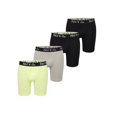 Retro Boxer Long Boxer 4-Pack Image