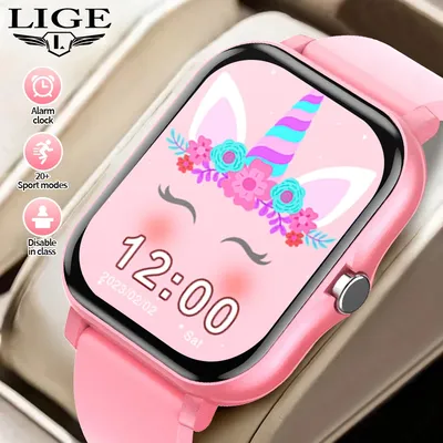 2025 Smart Watch Kids 14 Puzzle Game Sleep Monitor Flashlight Alarm Clock Pedometer Gift For Children 4 to 12 Boy Girl Toy Watch