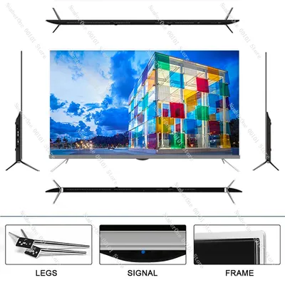 OLED-Fernseher 43 50 55 65 75 85 Zoll 4K UHD WebOS Google Android Smart TV ohne Rahmen Ultradünner LED-Fernseher OEM-Hersteller