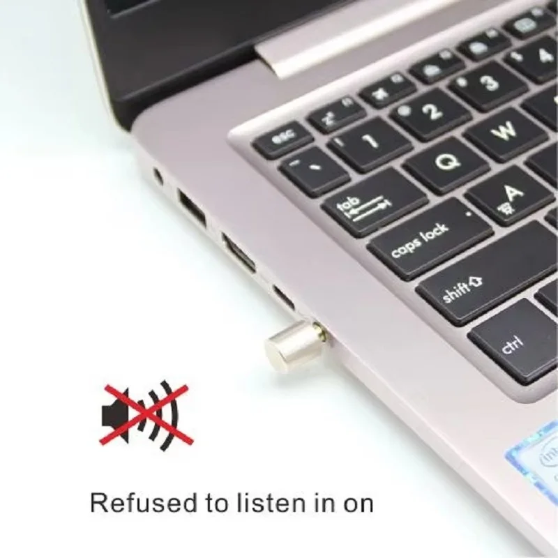 MIC Audio Blocker – Mikrofonschloss für Ohrstöpsel des Mikrofonschutzes und schützen Sie Ihre Privatsphäre für Laptops, Tablets und Smartphones