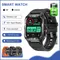 Männer Military GPS Smart Uhr 430 mAh Lange Batterie Lebensdauer AMOLED Bildschirm Herzfrequenz Überwachung Smartwatch Outdoor Taschenlampe Beleuchtung