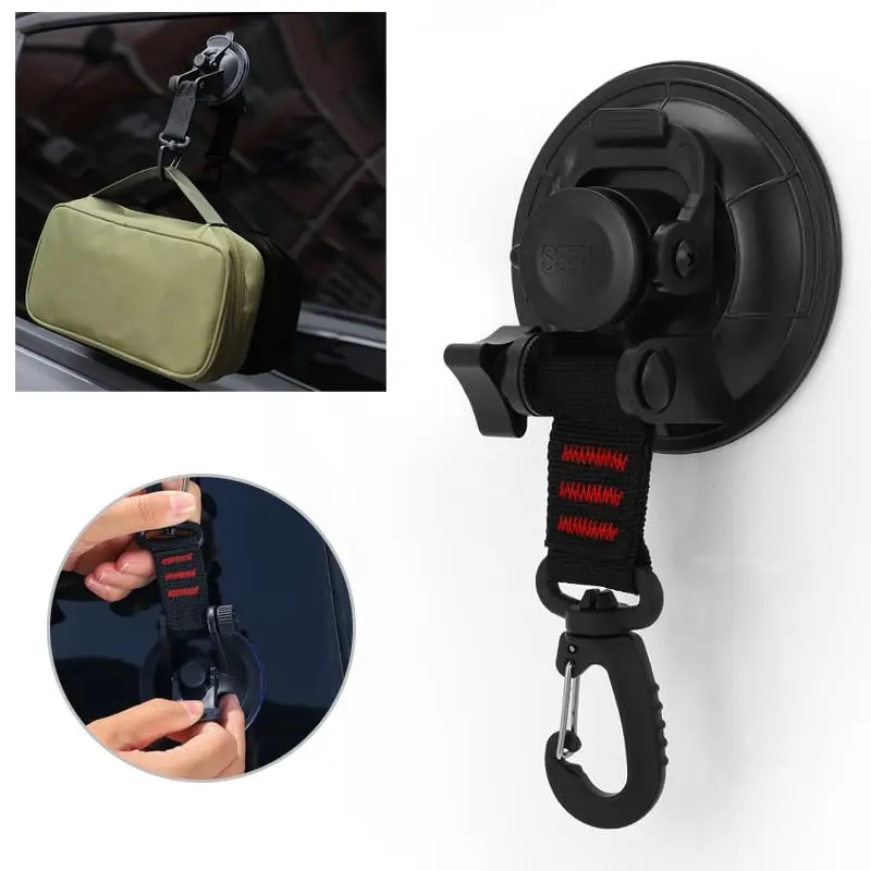 Outdoor Camping Auto Zelt Saugnapf Schnalle Tragbare Saugnapf Haken Zelt Haken Sonnenschutz Regen Abdeckung Auto Fenster Saugnapf