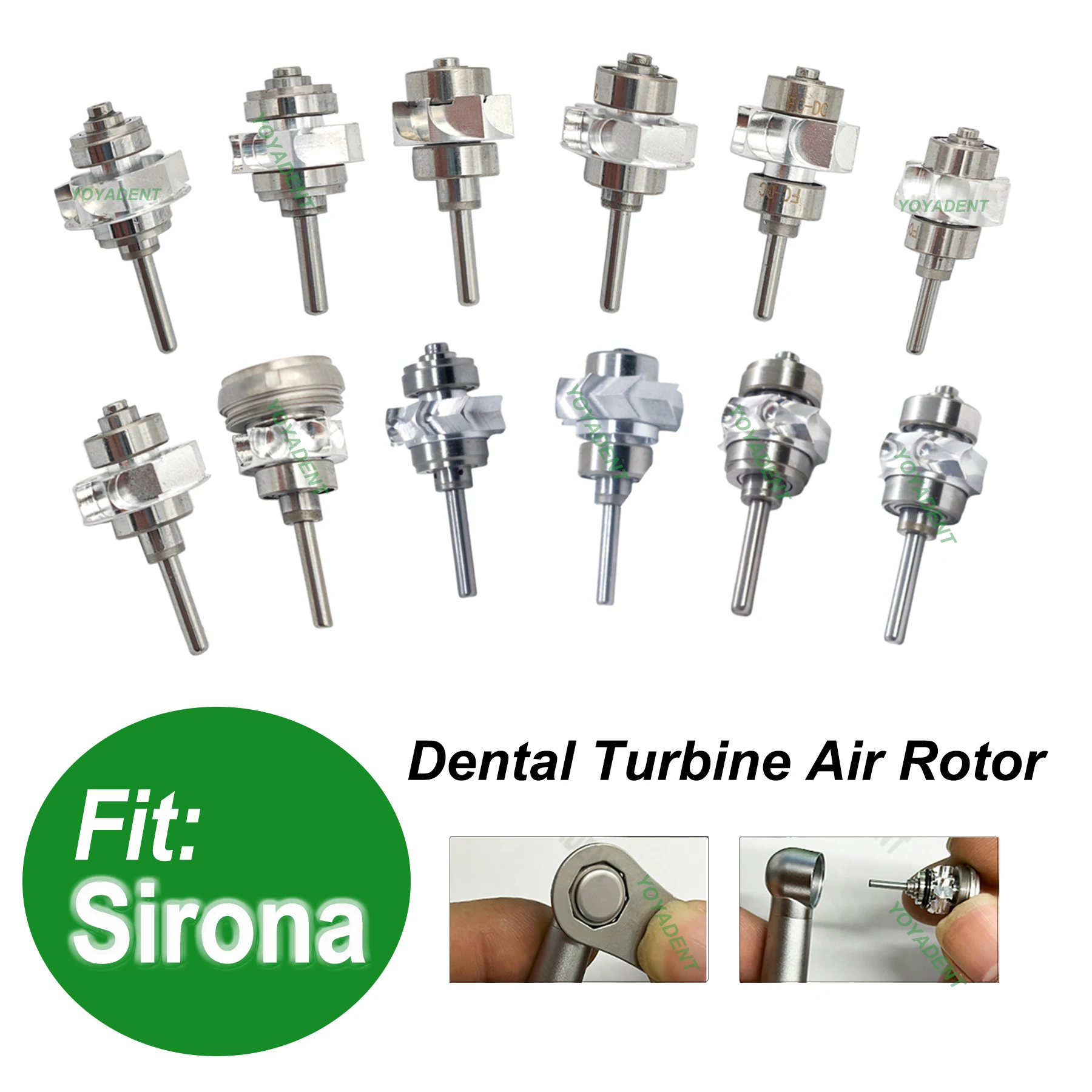 Dental Turbine Rotor Für Sirona T2 T3 T4 Luft Patrone Für alten stil/neue High Speed Handstück Zahnmedizin Zubehör Image