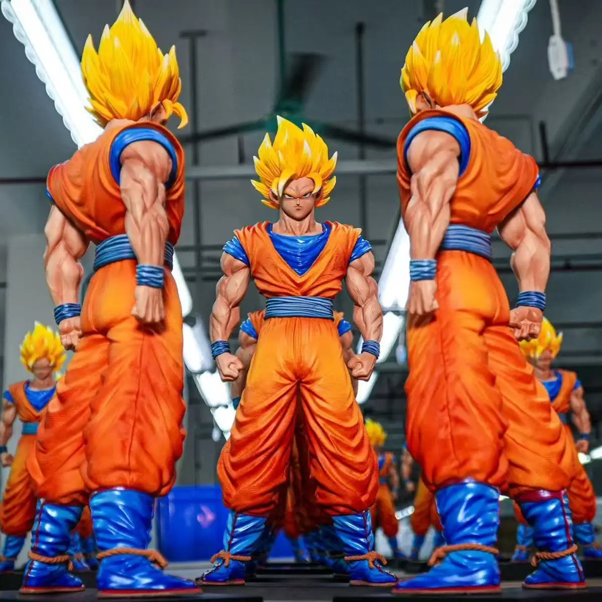Jt Goku Ssj2 Dragon Ball Z Son Goku Figura Super Saiyan Action Figures Collezione di statue Jt Modello Giocattoli Regalo