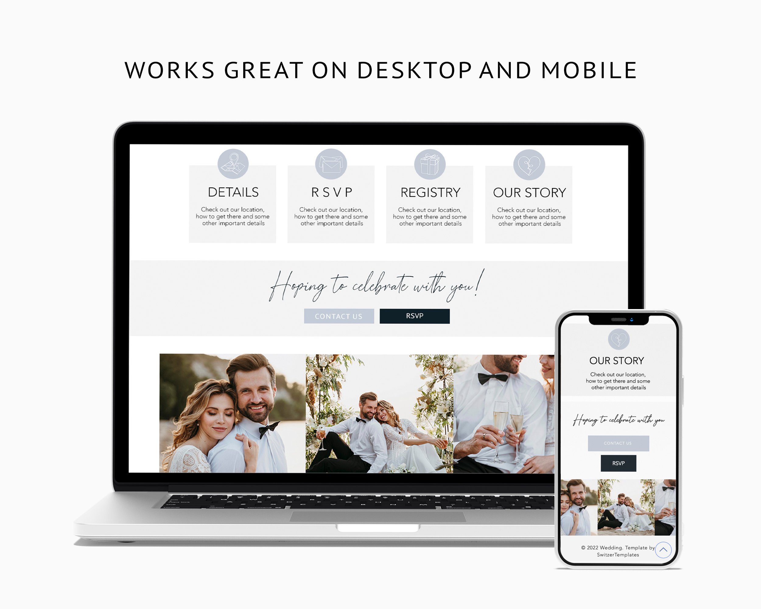 Sito web per matrimoni Wix, matrimonio modello wix, modello di sito web wix moderno, sito web premade wix, design del sito web wix, rsvp, evento, fida