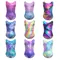 Body da balletto per ginnastica per ragazze Body da ballo colorato senza maniche per bambini Abbigliamento da ballo per bambini Abbigliamento sportivo