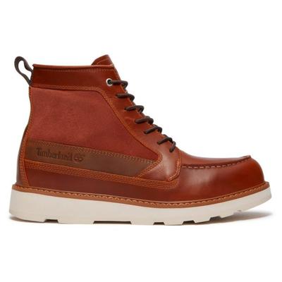 Timberland - Britton Mills Mid Lace Up Waterproof Boot - Freizeitstiefel 43,5 | EU 43,5 rot Image