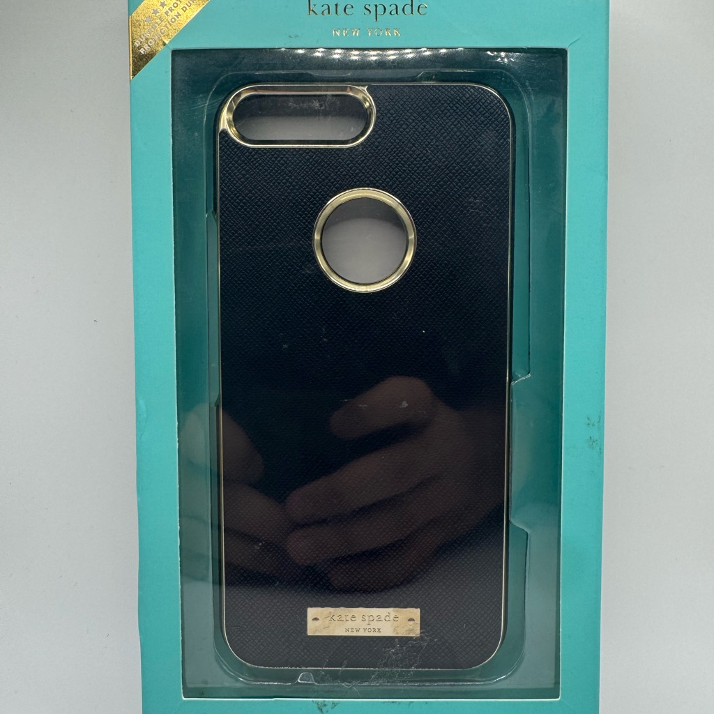 Kate Spade Cell Phones & Accessories | Kate Spade Black And Gold Phone Case | Color: Black | Size: Os
