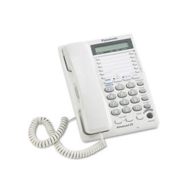 Panasonic 2-Line Feature Phone w/LCD - White
