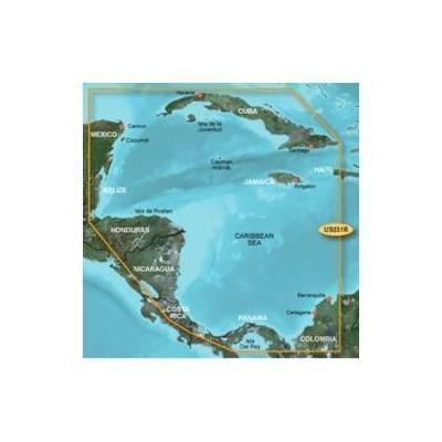 Garmin BlueChart g2 Vision Southwest Caribbean Saltwater Map microSD C