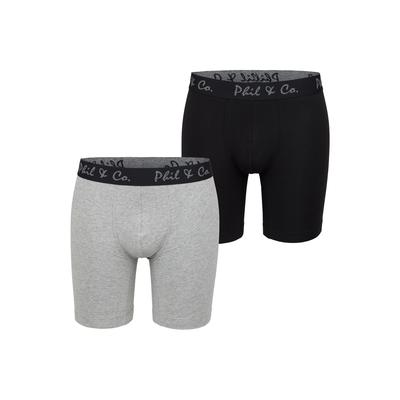 Retro Boxer Long Boxer 2-Pack Image