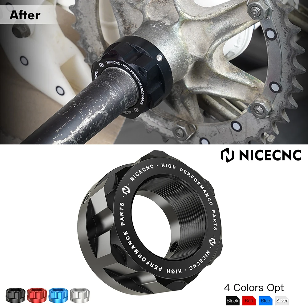 NICECNC ATV Assale Posteriore Dado Per Yamaha Raptor 700 2006-2024 Raptor 700R 2009-2024 YFZ450 2007-2013 ATV Accessori Billet di Alluminio