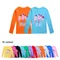 KPop Demon Hunters Huntrix Maglietta Abbigliamento per bambini Ragazzi adolescenti O-Collo Cartoon T-shirt casual Ragazze Manica lunga Top Abbigliamento per bambini