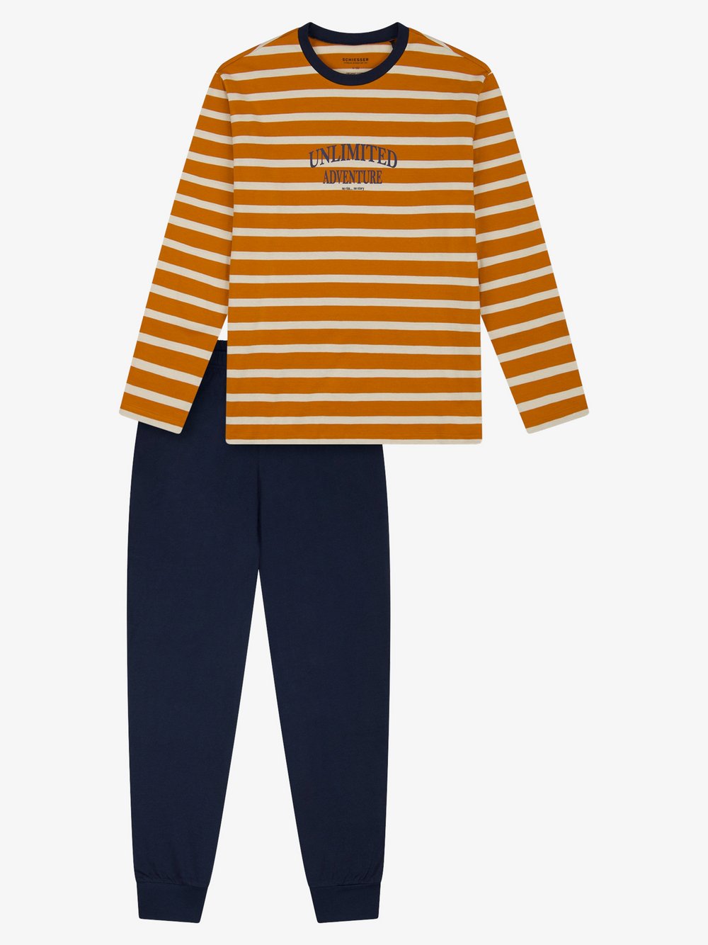 Schiesser Pyjama Jungen cognac, 176 Image