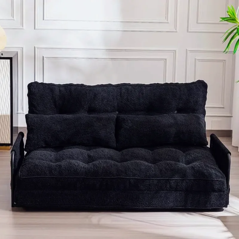 Fünfstufiger verstellbarer Bogen, geeignet für kleine Wohnungen, 120 cm Vakuum-Kompressions-Klappsofa für Freizeit und zwei Verwendungsmöglichkeiten