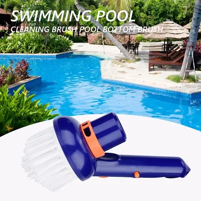 Swimming Pool Corner Vacuum Brush Spas Hot Tubs Cleaning Brushes Nylon Bristles Frame Net Skimmer Cleaner Swimming Pool
