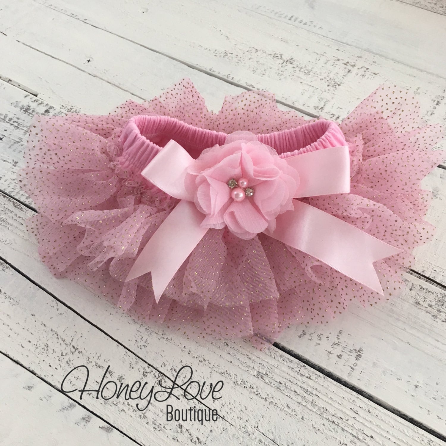 Gonna tutù con glitter rosa e oro, tutù con glitter oro, gonna tutù per bambina, tutù per il primo compleanno, tutù per bambina piccola, accessorio pe