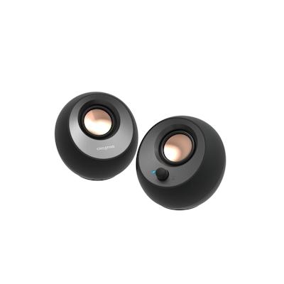 Creative Pebble V3 2.0 Lautsprecher, Bluetooth 5.0, USB Audio, schwarz Image