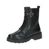Schnürstiefelette CAPRICE "Caprice Stiefelette Nappaleder", Damen, Gr. 39, schwarz, Nappaleder, casual, Schuhe