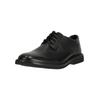 Schnürschuh CLARKS "Atticus", Herren, Gr. 45, schwarz, Leder, elegant, Schuhe, mit GORE-TEX-Technologie