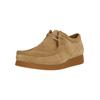 Schnürschuh CLARKS "Wallabee", Herren, Gr. 44,5, beige, casual, Schuhe, mit charakteristischer Kieselkrepp-Sohle