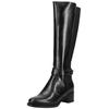 Stiefel NERO GIARDINI "Nero Giardini Stiefel Leder", Damen, Gr. 40, schwarz, Leder, casual, Schuhe