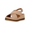 Sandale CLARKS "Kassanda", Damen, Gr. 40, beige, Schuhe, mit bequemem geformtem Fußbett