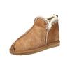 Hausschuh SHEPHERD "Shepherd Hausschuhe Veloursleder", Damen, Gr. 37, braun (cognac), Veloursleder, casual, Schuhe
