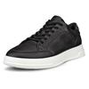 Sneaker ECCO "Move W", Damen, Gr. 38, schwarz, Leder, sportlich, Schuhe, Freizeitschuh, Halbschuh mit ergonomischer Fluidform Sohle