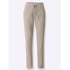 Cordhose CASUAL LOOKS, Damen, Gr. 20, Kurzgrößen, beige (sesam), 100% Polyester, unifarben, Hosen