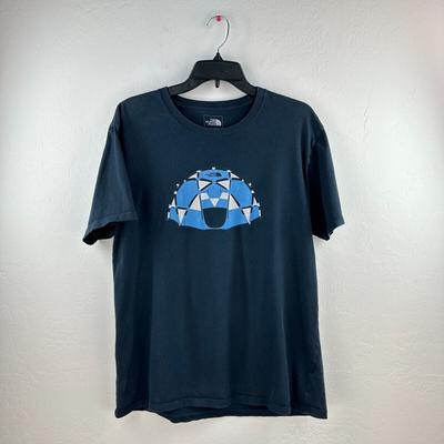 The North Face Shirts | The North Face T-Shirt Mens L Blue Tent Tee Outdoors Camping Hiking Pnw Arctic | Color: Blue | Size: L