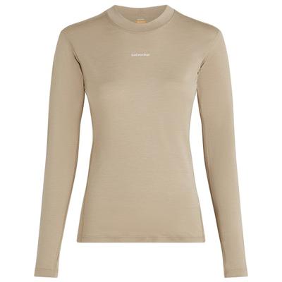 Icebreaker - Women's 200 Merinofine Ace L/S Mock Neck - Merinounterwäsche Gr S beige Image