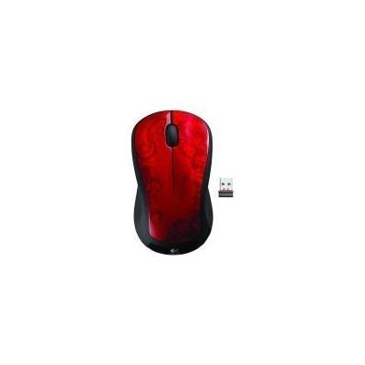 Logitech 910-002486 M310 Wireless Mouse - 2.4GHz, Plug-and-Forget Nano Receiver, Ambidextrous, Flame