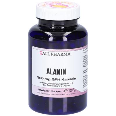 Alanin 500 mg GPH Kapseln 180 St Image