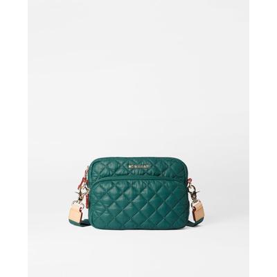 Emerald Small Metro Camera Bag - Green - MZ Wallace Shoulder Bags
