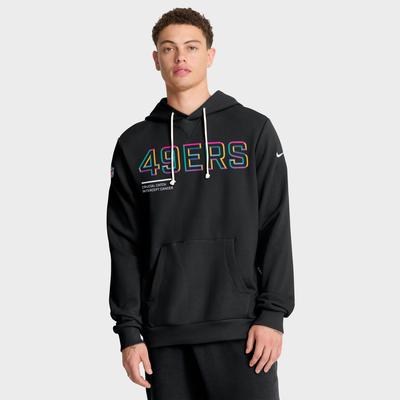 San Francisco 49ers Nike 2025 Crucial Catch Dri-FIT Hoodie - Herren Image